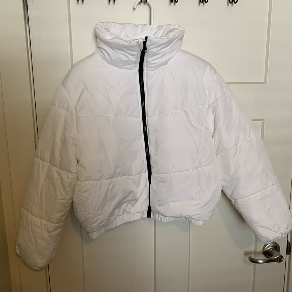 White Puffer Jacket